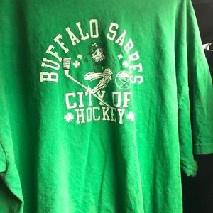 Buffalo savers at party day hockey shirt,size 2XL